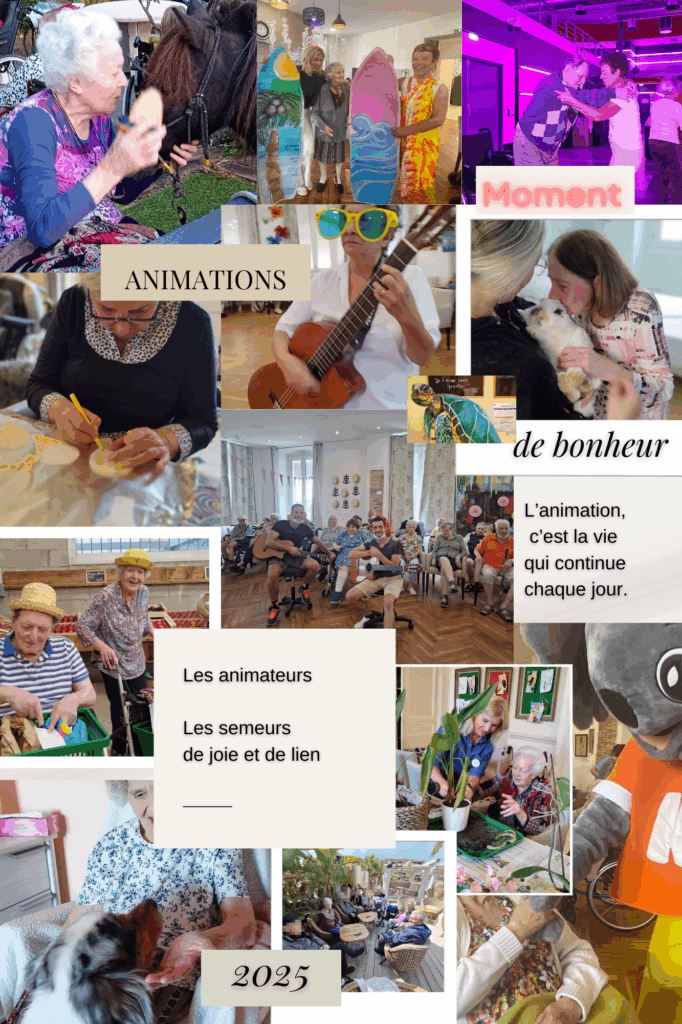 les animations à l'EHPAD Home Arménien de Saint Raphaël